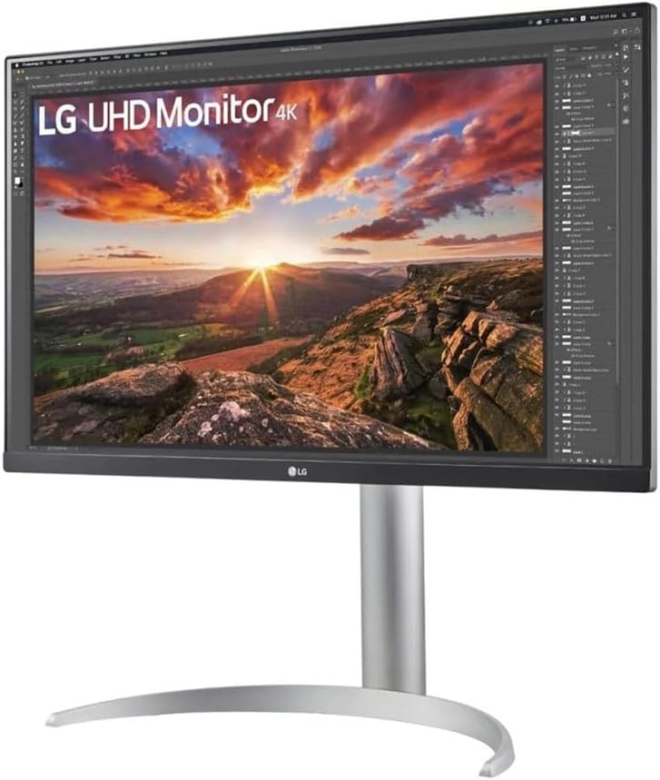 LG 27UP850K-W 68,4cm (27") 16:9 IPS 4K UHD Monitor HDMI/DP/USB-C PD90W 60Hz 5ms HDR (27UP850K-W.AEU)