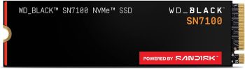 WD_BLACK SN7100 1 TB NVMe SSD M.2 2280 (prędkości odczytu do 7000 MB/s, prędkości zapisu do 6700 MB/s, Next Gen TLC 3D NAND, DASHBOARD, do 2400 TBW) POWERED BY SANDISK
