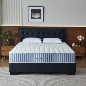 Materac 160x200 H3 - Siedmiostrefowy Materac Sprężynowy Pocket z Pianką Memory - Wysokość 20 cm - Przyjazny dla Skóry i Oddychający - Do Sypialni