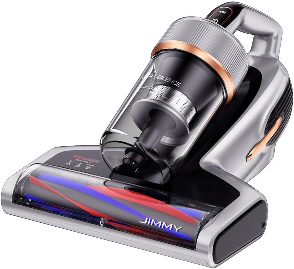 Jimmy BX7 Pro odkurzacz do roztoczy, 700 W, wydajny środek do czyszczenia materacy, ze światłem UVC, czujnik roztoczy, funkcja ultradźwiękowa, odsysanie 16 kPa, odkurzacz ręczny do materaca, sofy