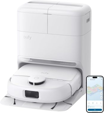 eufy robot sprzątający C28, mop, Omni 5w1, 15000 Pa, mycie i suszenie mopa