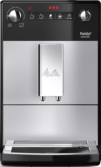 Melitta Purista Automatyczny Ekspres do Kawy, Srebrny, 1400W 220V