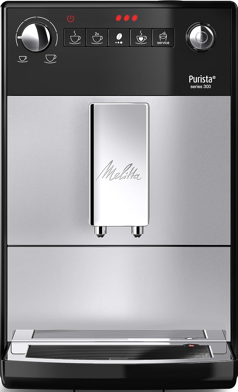 Melitta Purista Automatyczny Ekspres do Kawy, Srebrny, 1400W 220V