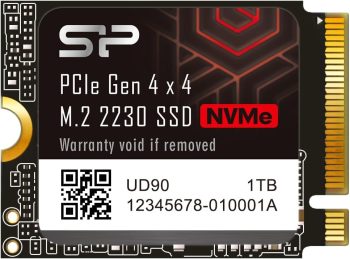 Silicon Power 1TB UD90 2230 NVMe 4.0 Gen4 PCIe M.2 SSD R/W do 5000/3200 MB/s dysk półprzewodnikowy kompatybilny z Steam Deck (SU01KGBP44UD9007MM)