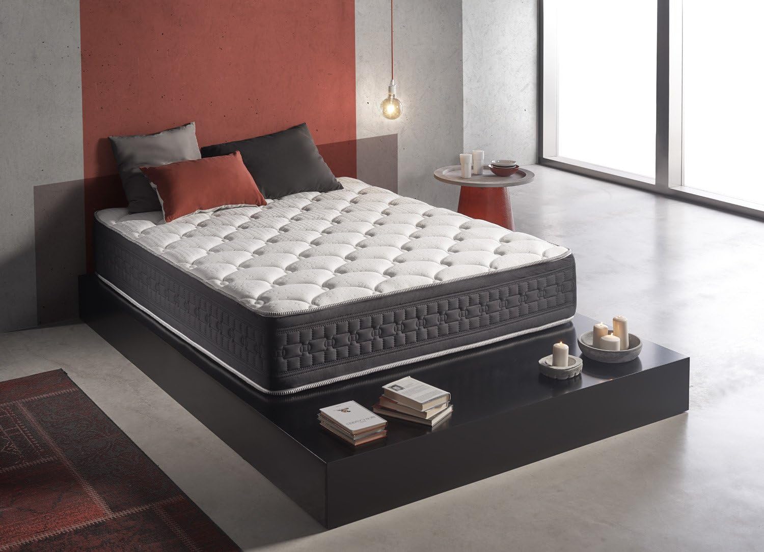 Materac Grand Class® (160x200 cm) o grubości 30 cm | Bio Shape Memory Foam Natur Fresh® + Rest Foam Soft® |Wielostrefowy system spania z 11 strefami komfortu | niezwykle trwały