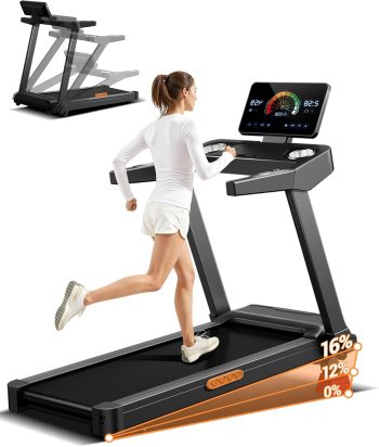 CURSOR Bieżnia Domowa z nachyleniem 16%,1-14 km/h
