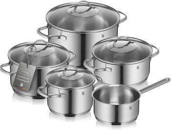 Wmf Provence Plus Zestaw Garnków, Stal Nierdzewna, Srebrny, 5 elementów