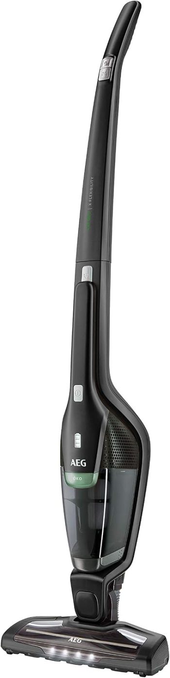Aeg Ergorapido Cx7-2-45Mö Odkurzacz Akumulatorowy, Czarny, 18.5W 18.0V