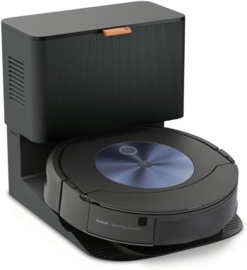 Irobot Roomba Combo J7+ Robot odkurzający z łącznością Wi-Fi z funkcją automatycznego usuwania brudu i zasysaniem podnoszącym oraz 2 gumowymi szczotkami głównymi do wszystkich powierzchni
