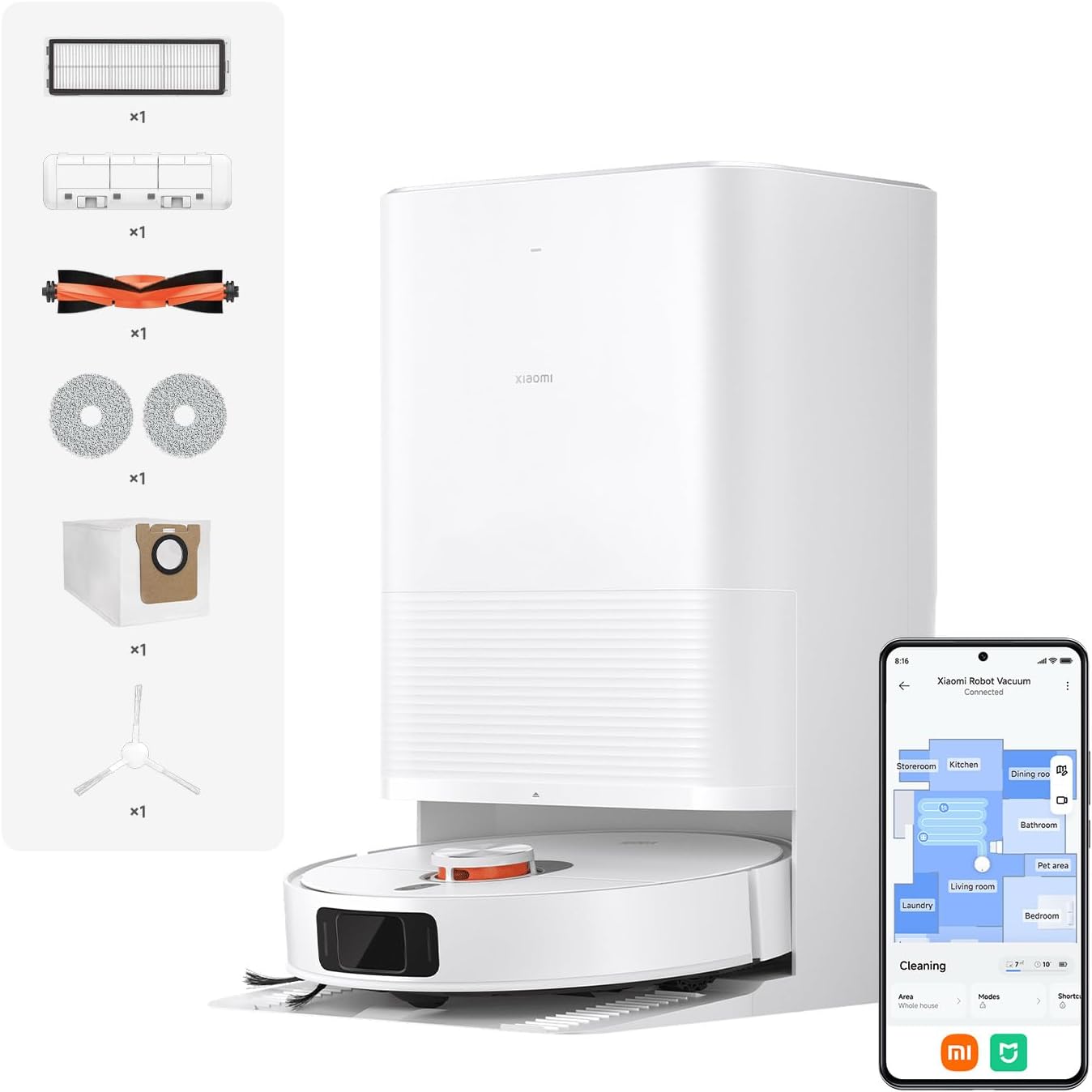Xiaomi Robot Vacuum X20 Pro EU
