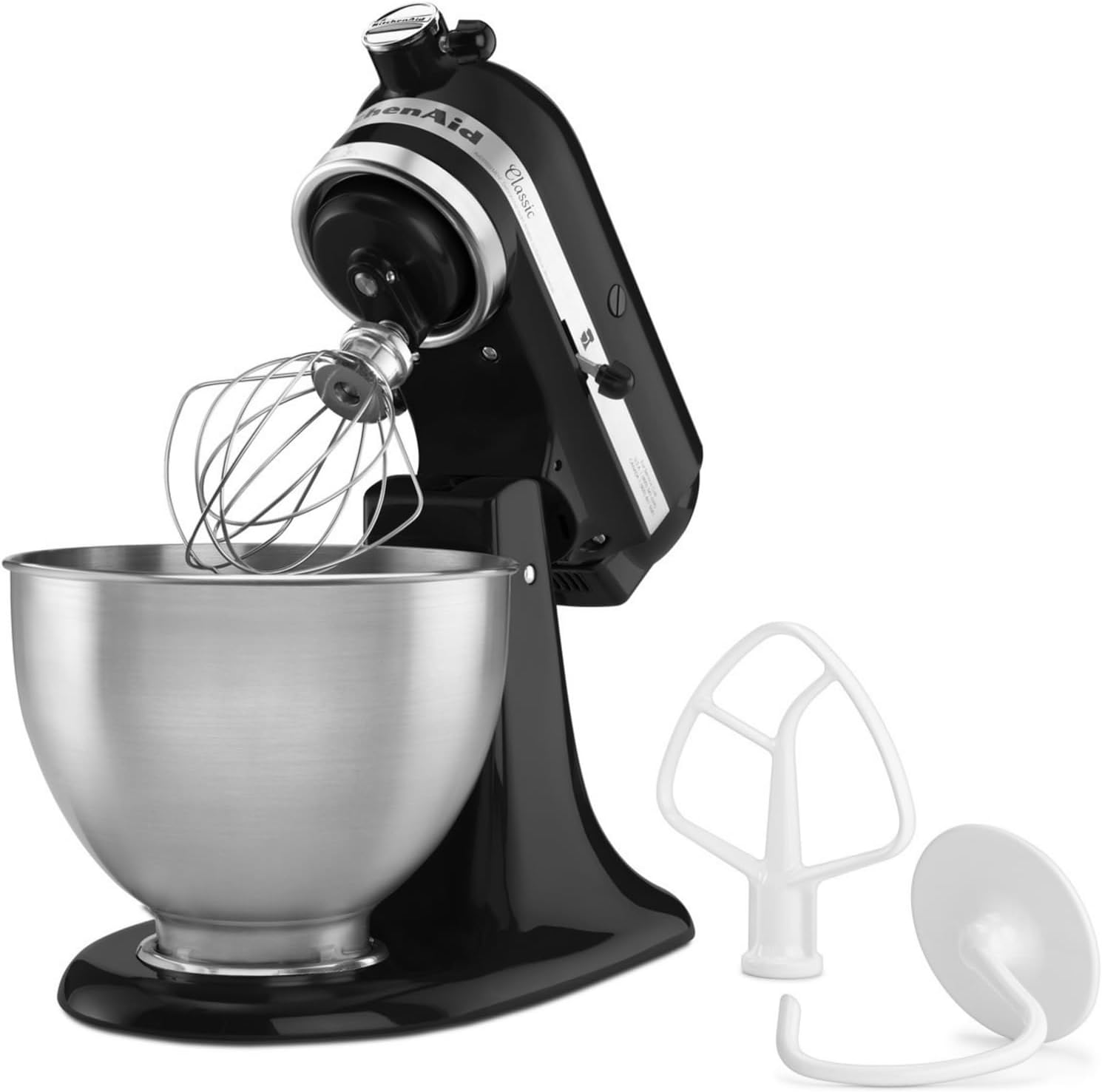 Kitchenaid 5K45SSEOB Classic Robot da Cucina CapacitÃfÂ Ciotola 4,5 Litri Potenza 250 Watt Nero Onice