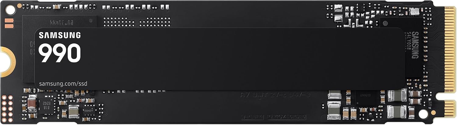 Samsung SSD 990, wewnętrzny dysk SSD M.2 NVMe, 1 TB, PCIe 4.0 x4