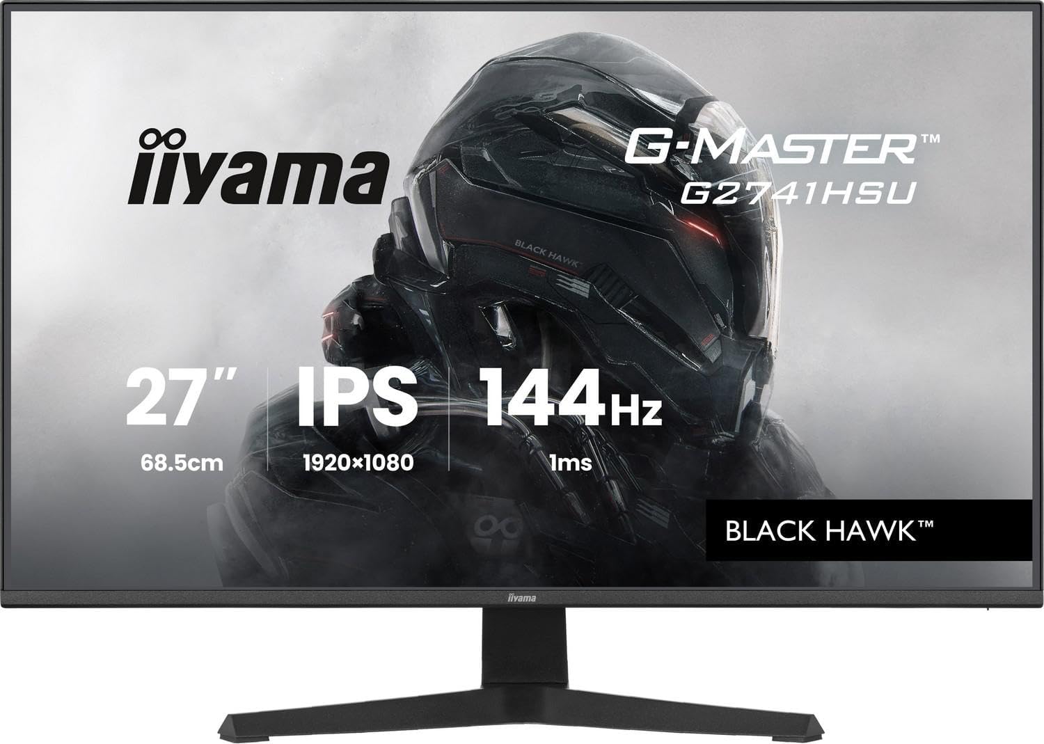 iiyama G2741HSU-B1-27, IPS, 1920 x 1080/144 Hz, 1H1DP