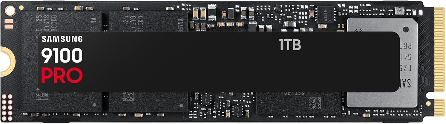 Dysk SSD Samsung 9100 PRO NVMe M.2, 1 TB, czarny, MZ-VAP1T0BW